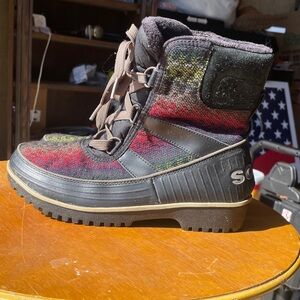Sorel Tivoli II Blanket Suede Waterproof Boots